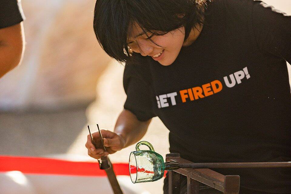 Neptune 2024 Boardwalk Weekend Glass Blowing 26