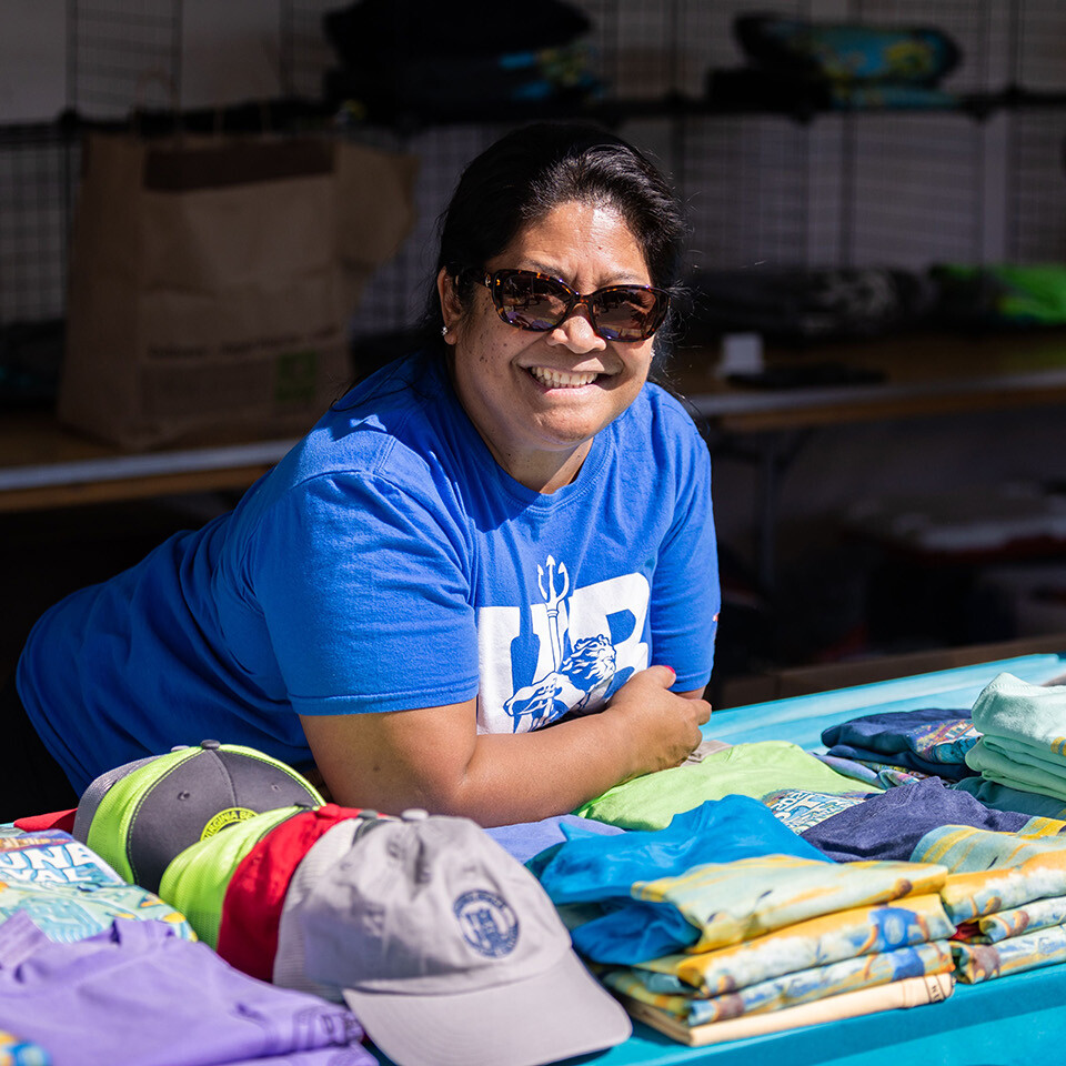 Apparel vendors at Neptune Festival Boardwalk Weekend