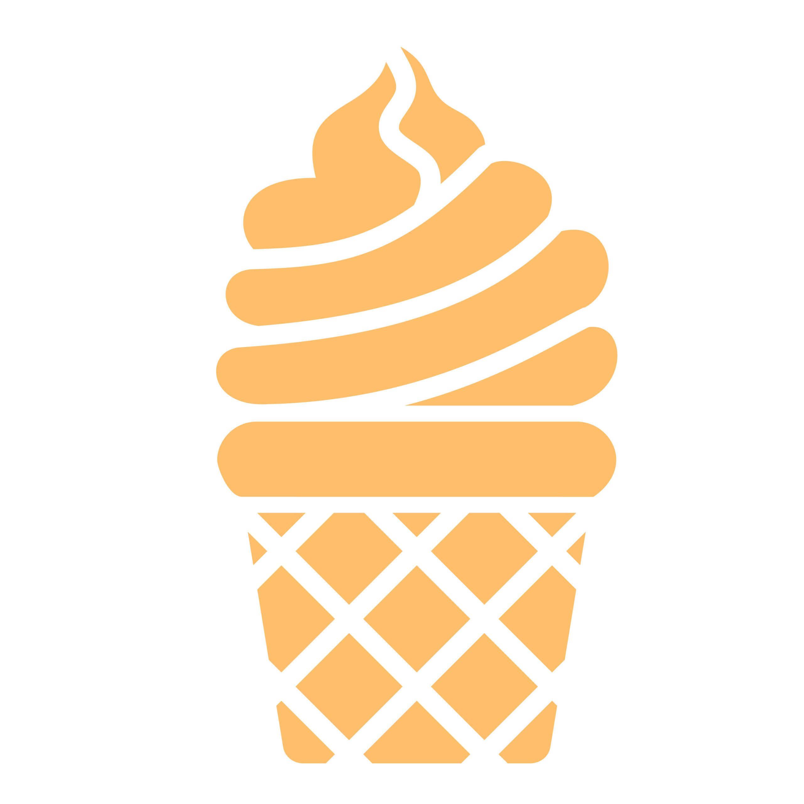 ice cream cone icon