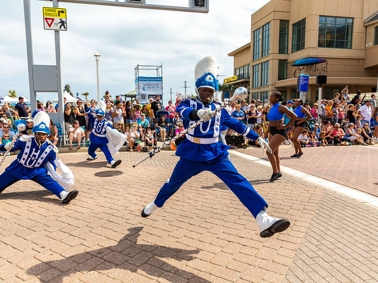 Band performer during Neptune Festival Grand Parade