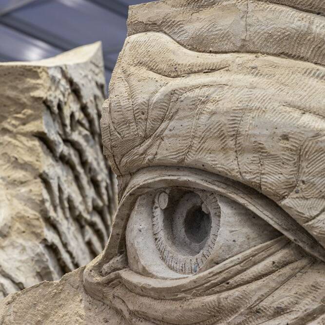 Sand Sculpture Doors of Perception