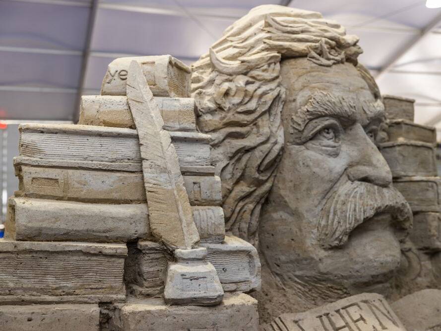 Sand Sculpture When Life Hands You Clemons