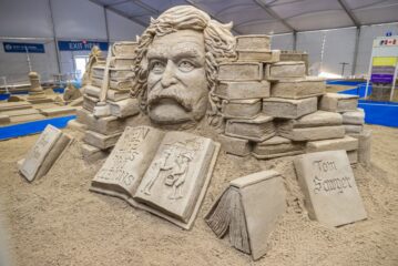 Sand Sculpture When Life Hands You Clemons 